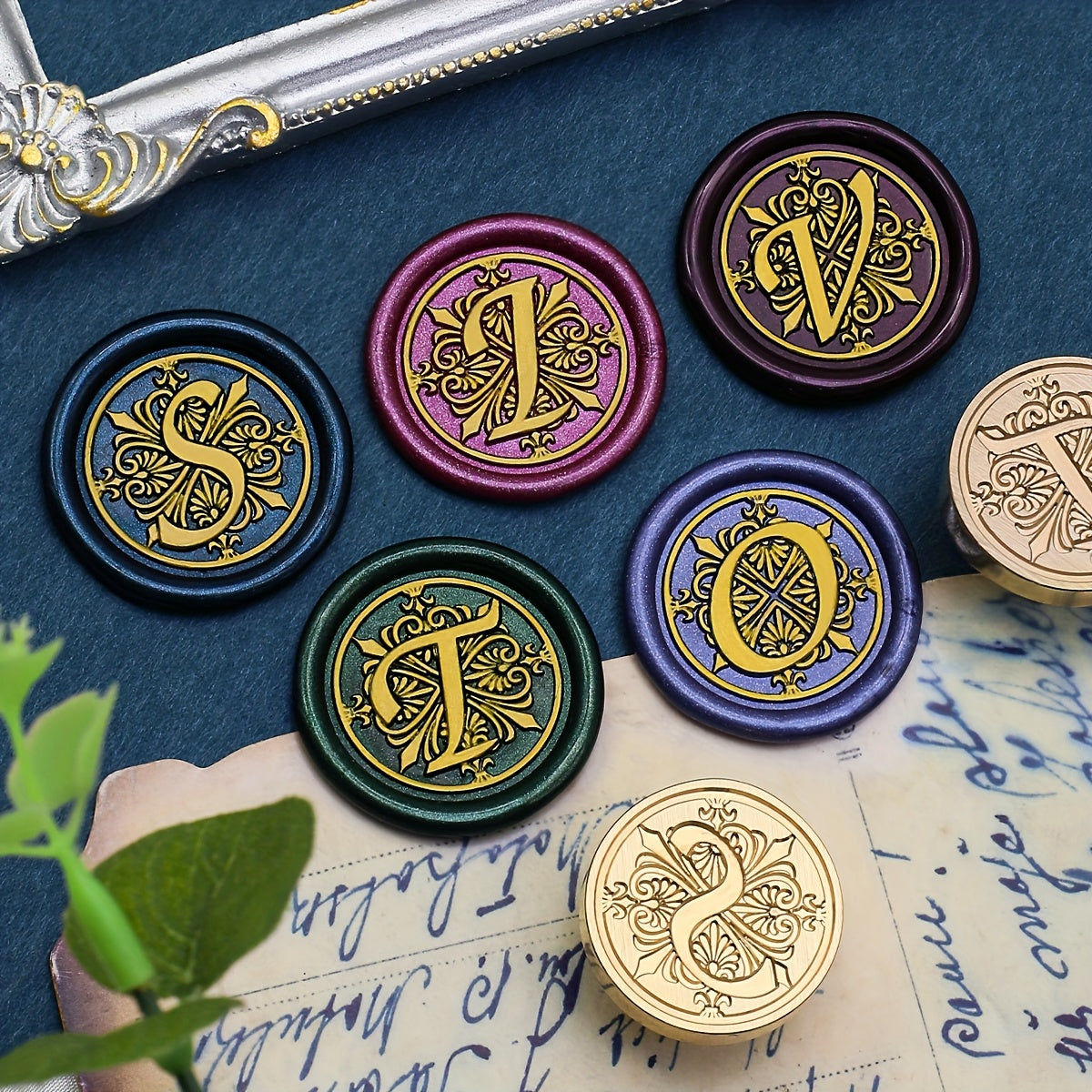 Razítko s 26 písmenami – s držadlom