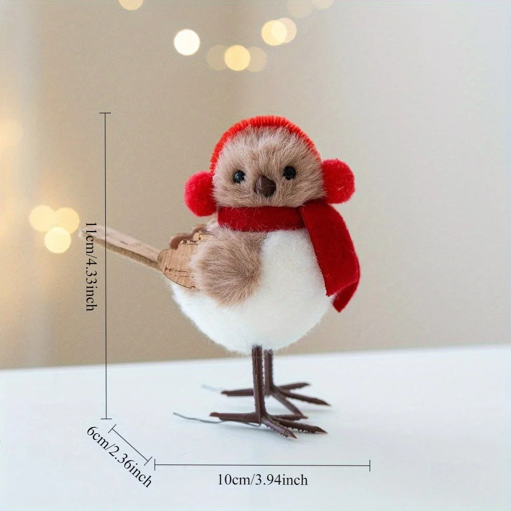 Vianočné vtáčiky – 3 kusy