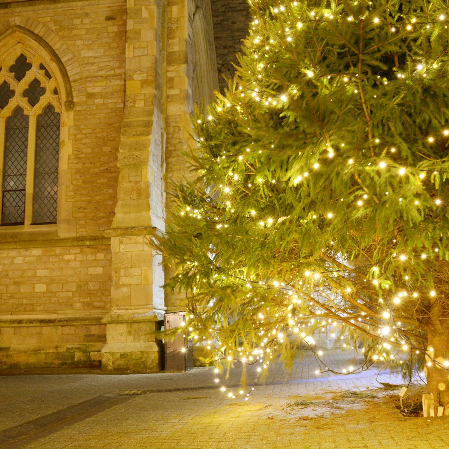 Vianočné svetielka – teplá biela