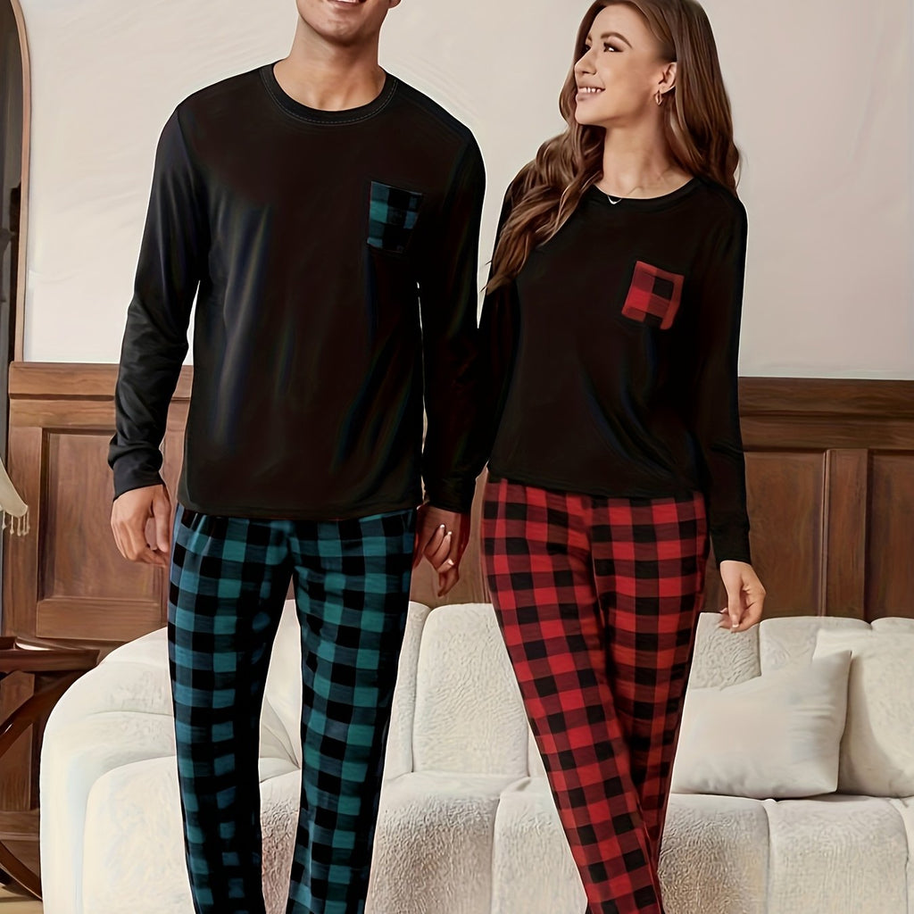 Pyžamo – kárované párové