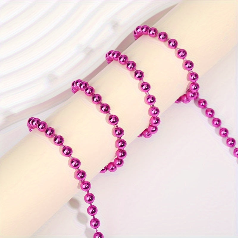 Vianočné dekorácie – reťaz s korálkami