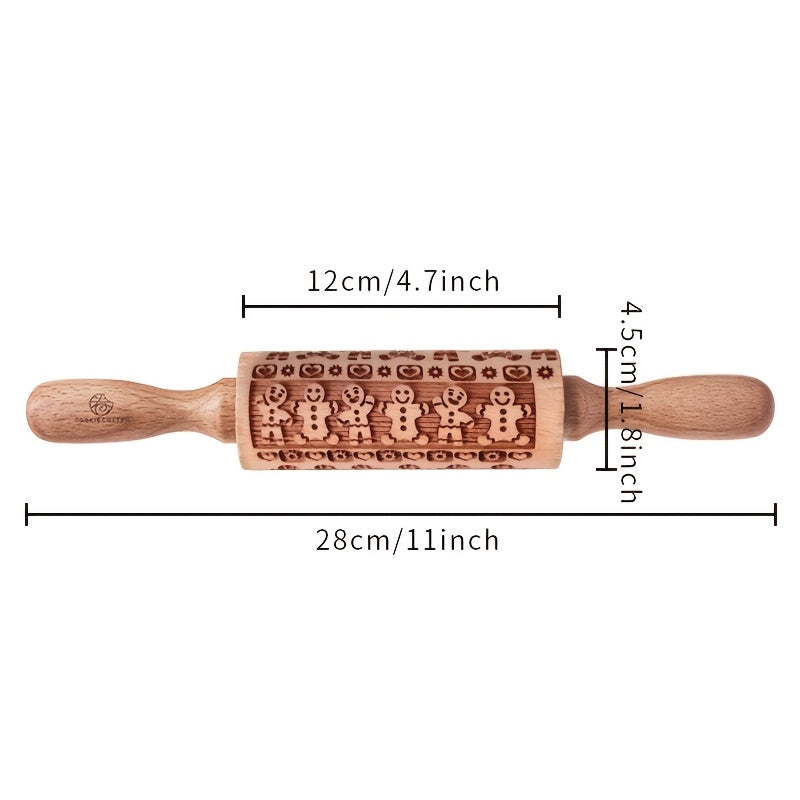 Valček na cesto – perníčky