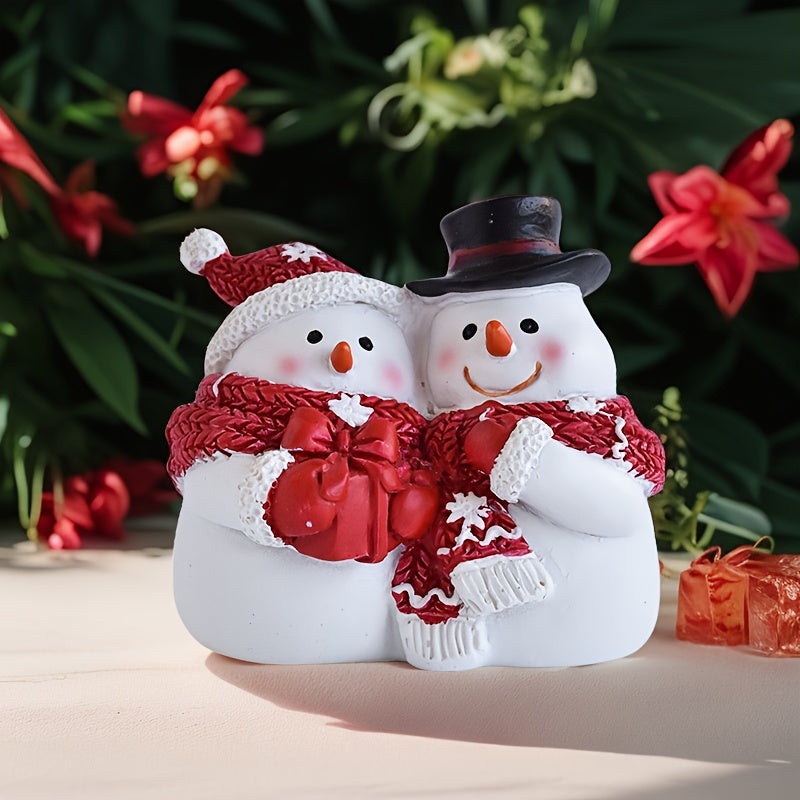 Vianočný snehuliak – párik