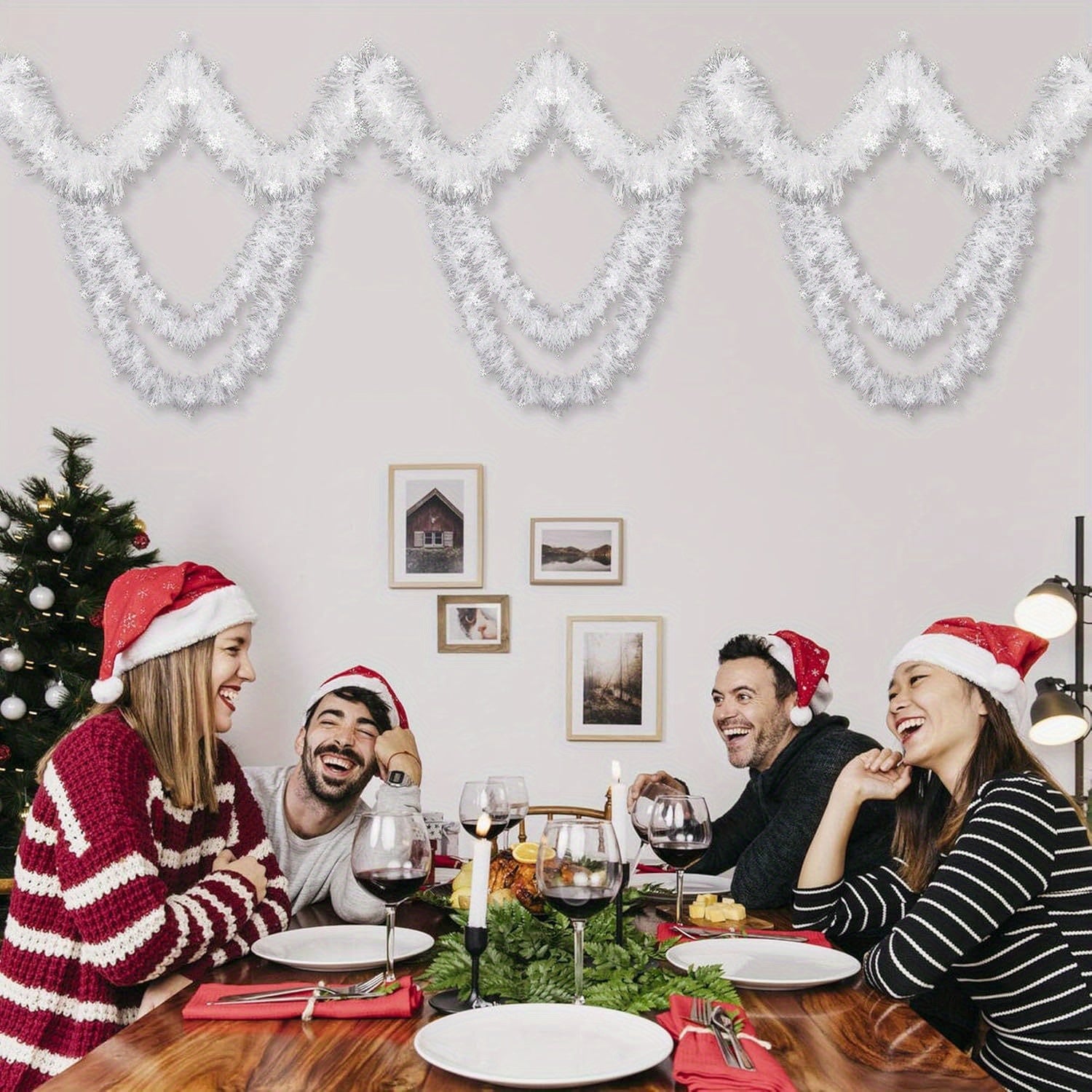 Vianočné snehové vločky – 3 ks