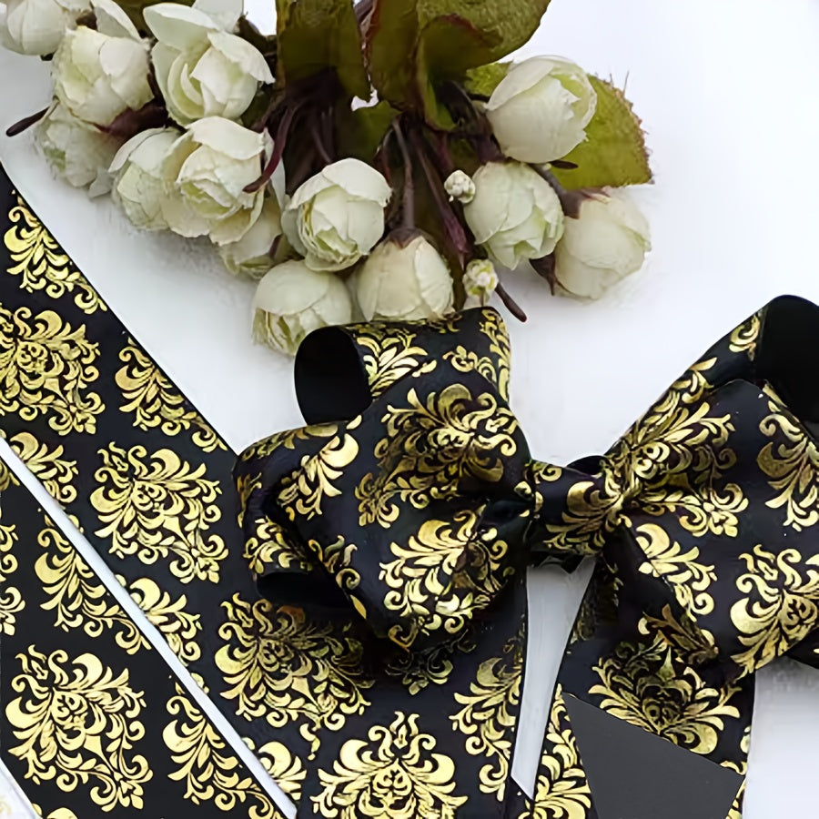 Saténová stuha – čierna