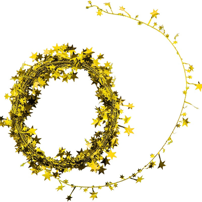 Vianočná girlanda – zlatá