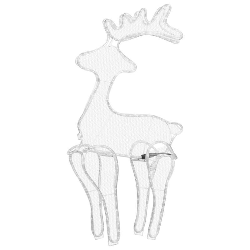 Vianočná dekorácia – zlatý jeleň