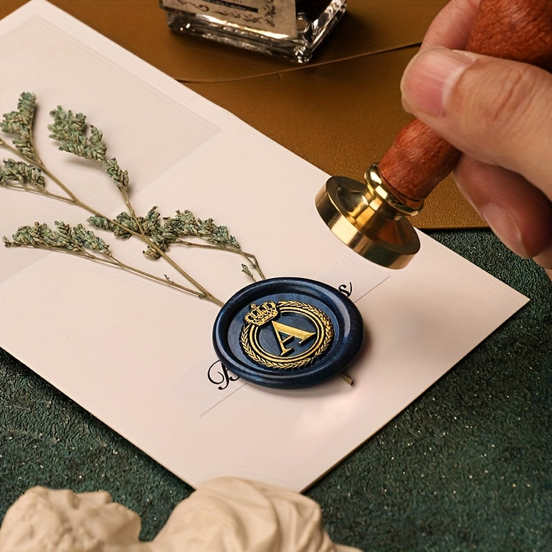 Pečiatka s korunou – abecedná séria