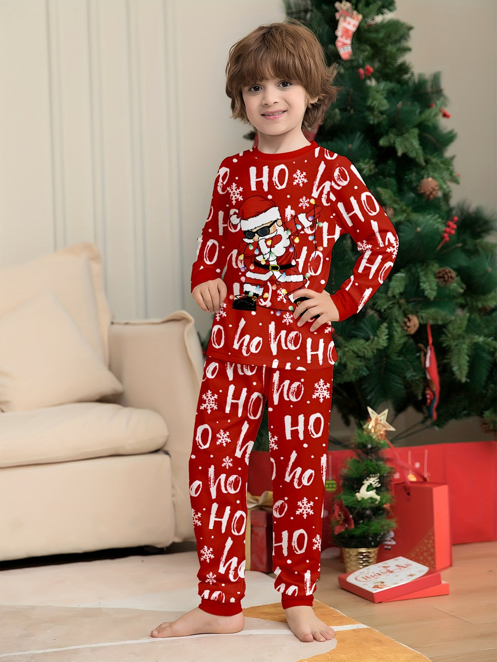 Detský pyžamový set – Vianočný