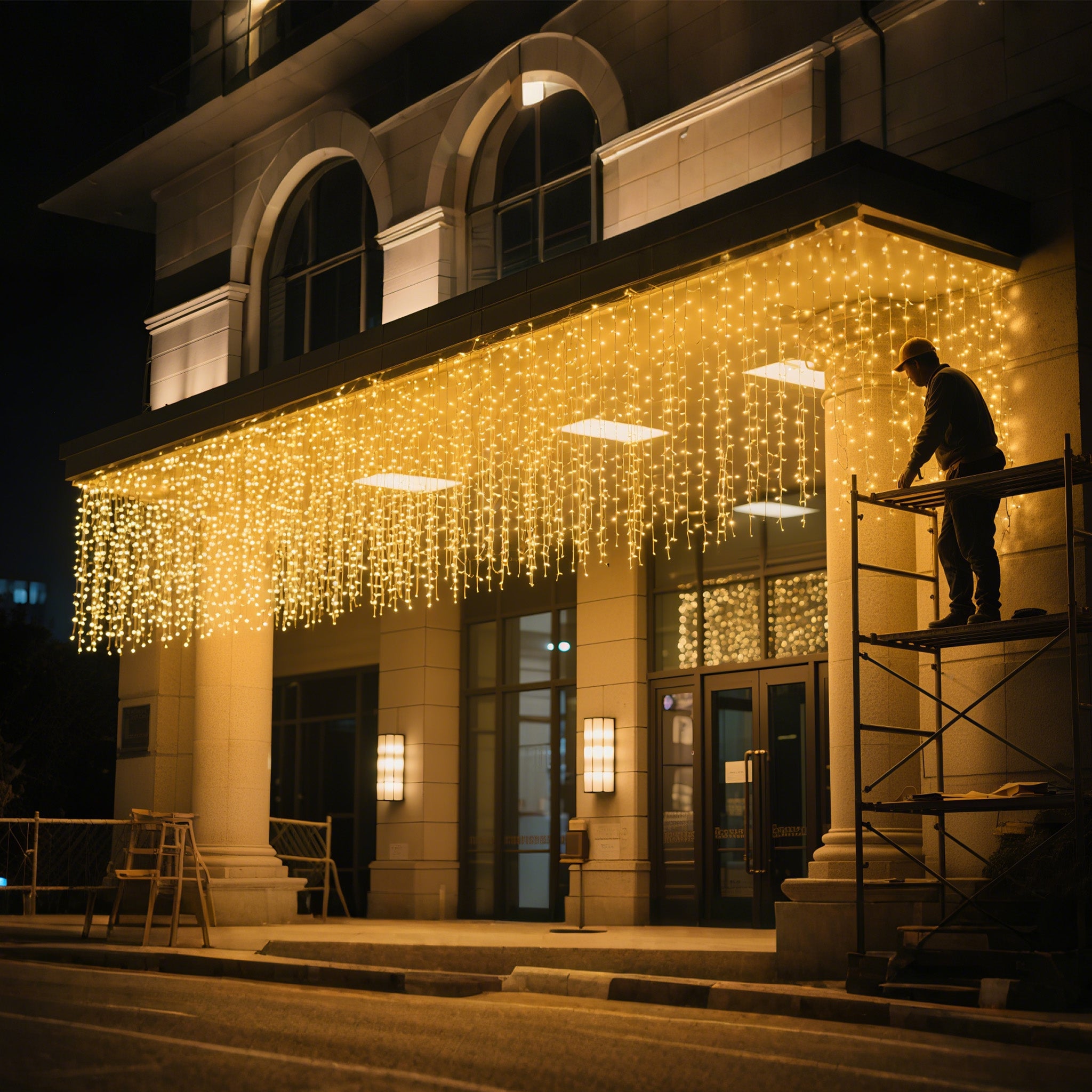 Vianočné svetielka – LED závesné svetlá