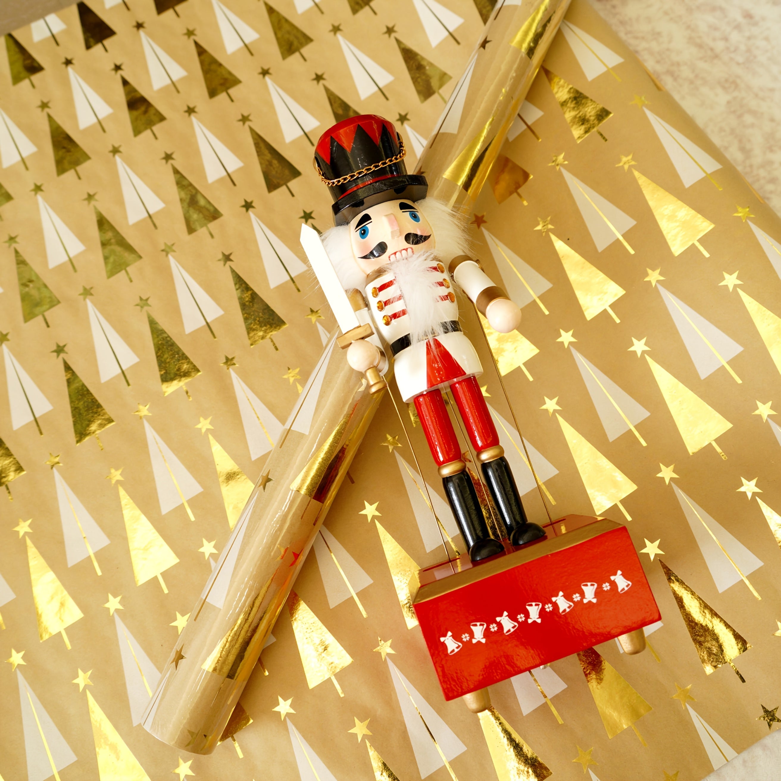 Fólia na darčeky – zlatá