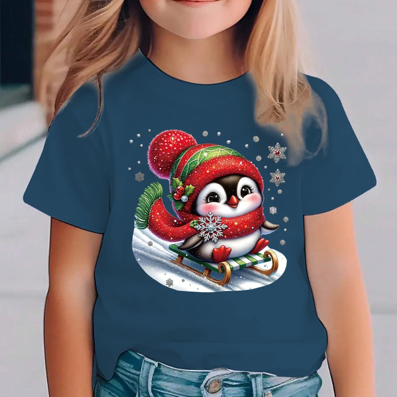 Tričko s potlačou tučniaka