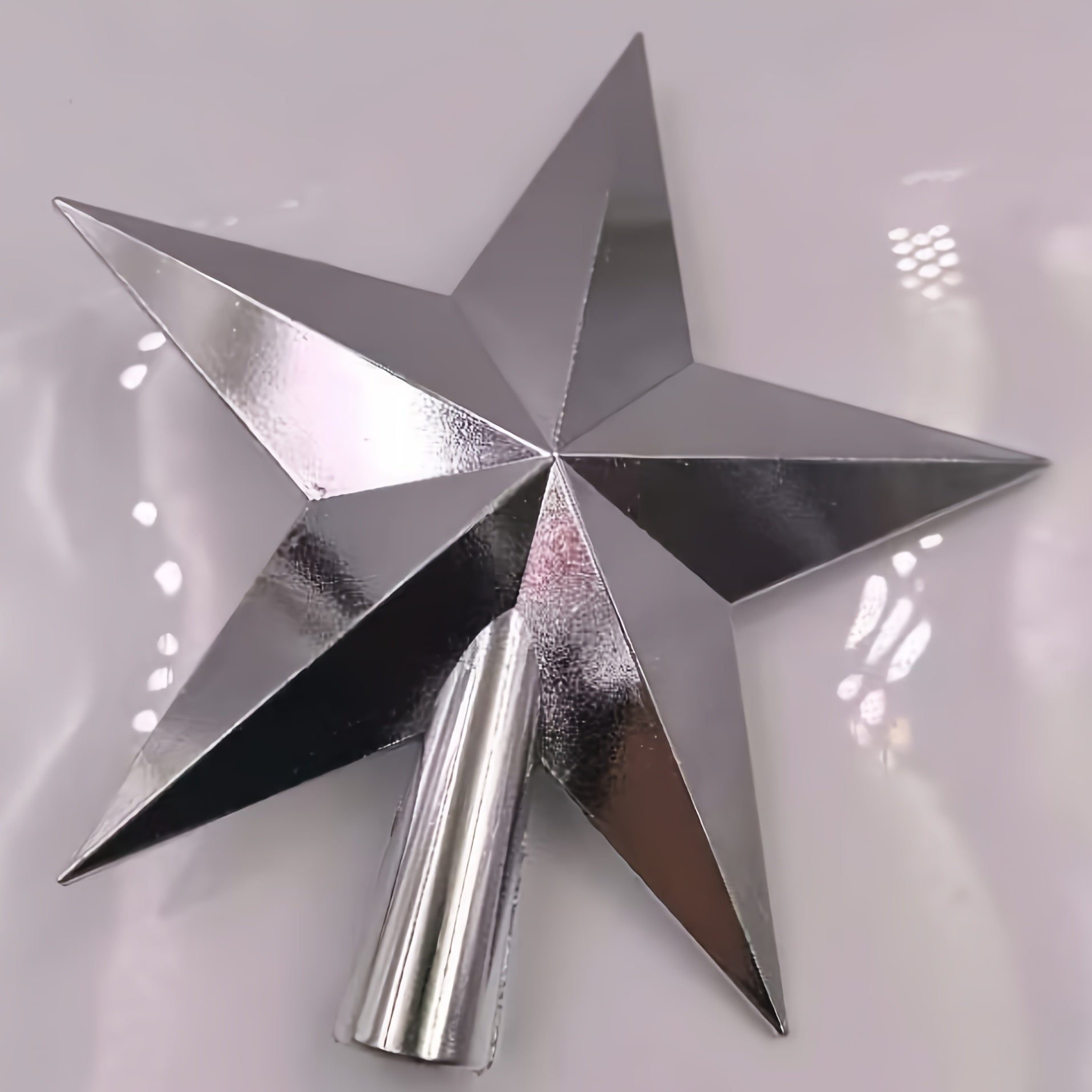 Vianočná hviezda na stromček – zlatá