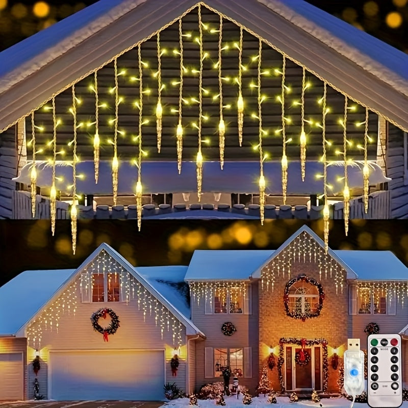 Vianočné svetielka – LED s diaľkovým ovládaním