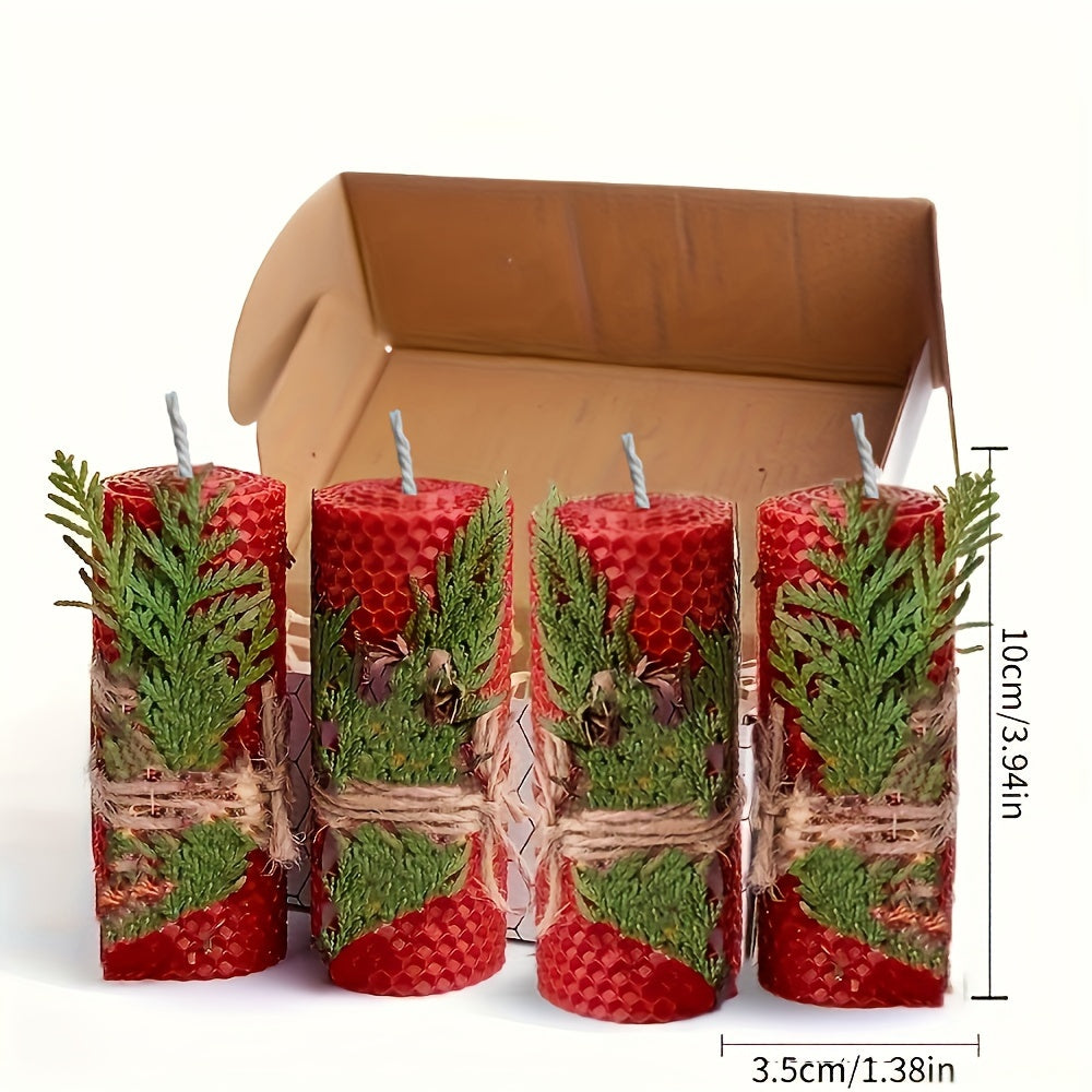 Sviečky z včelieho voska – farebné