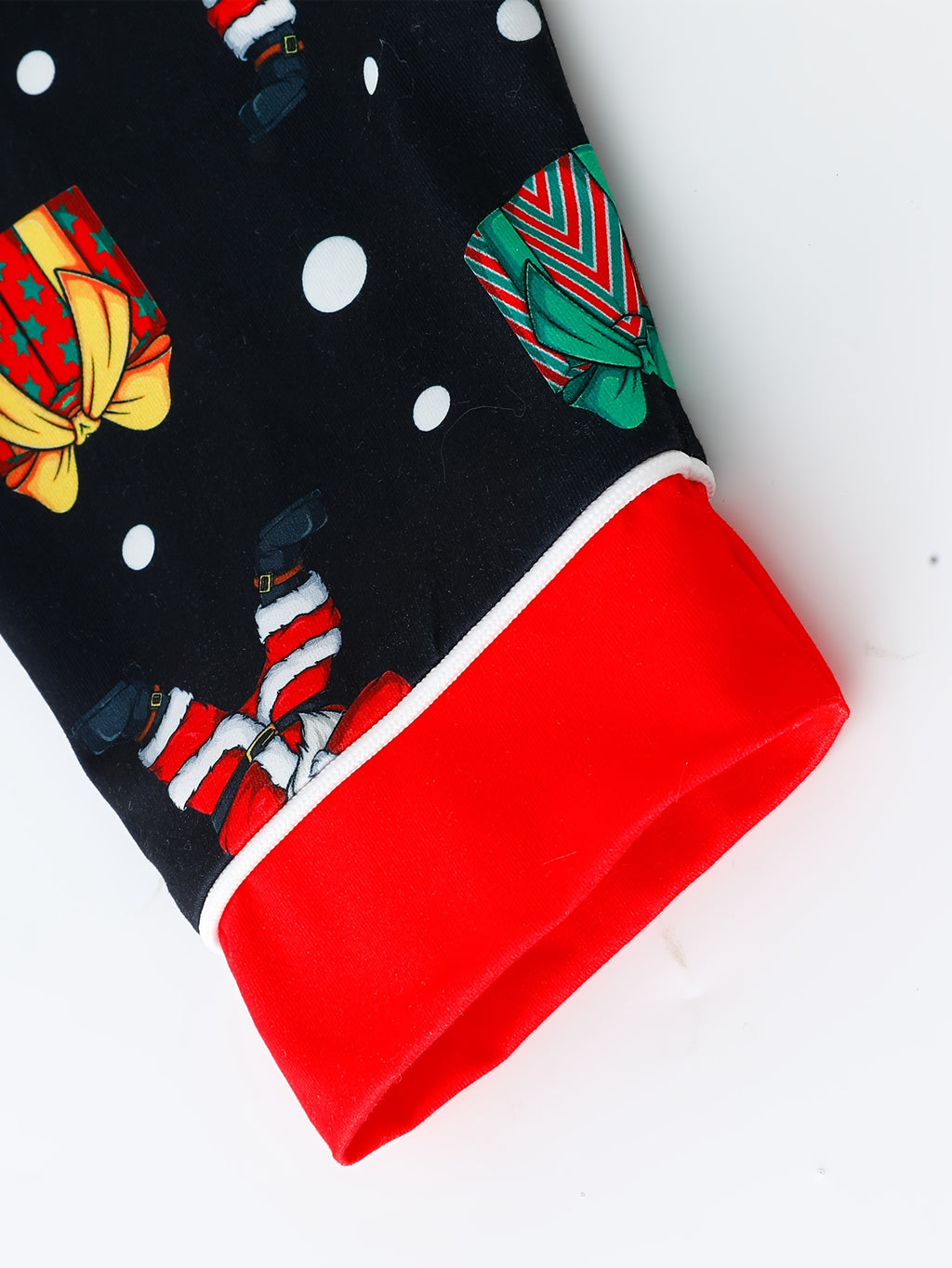 Vianočné pyžamo pre súrodencov – zmiešané farby