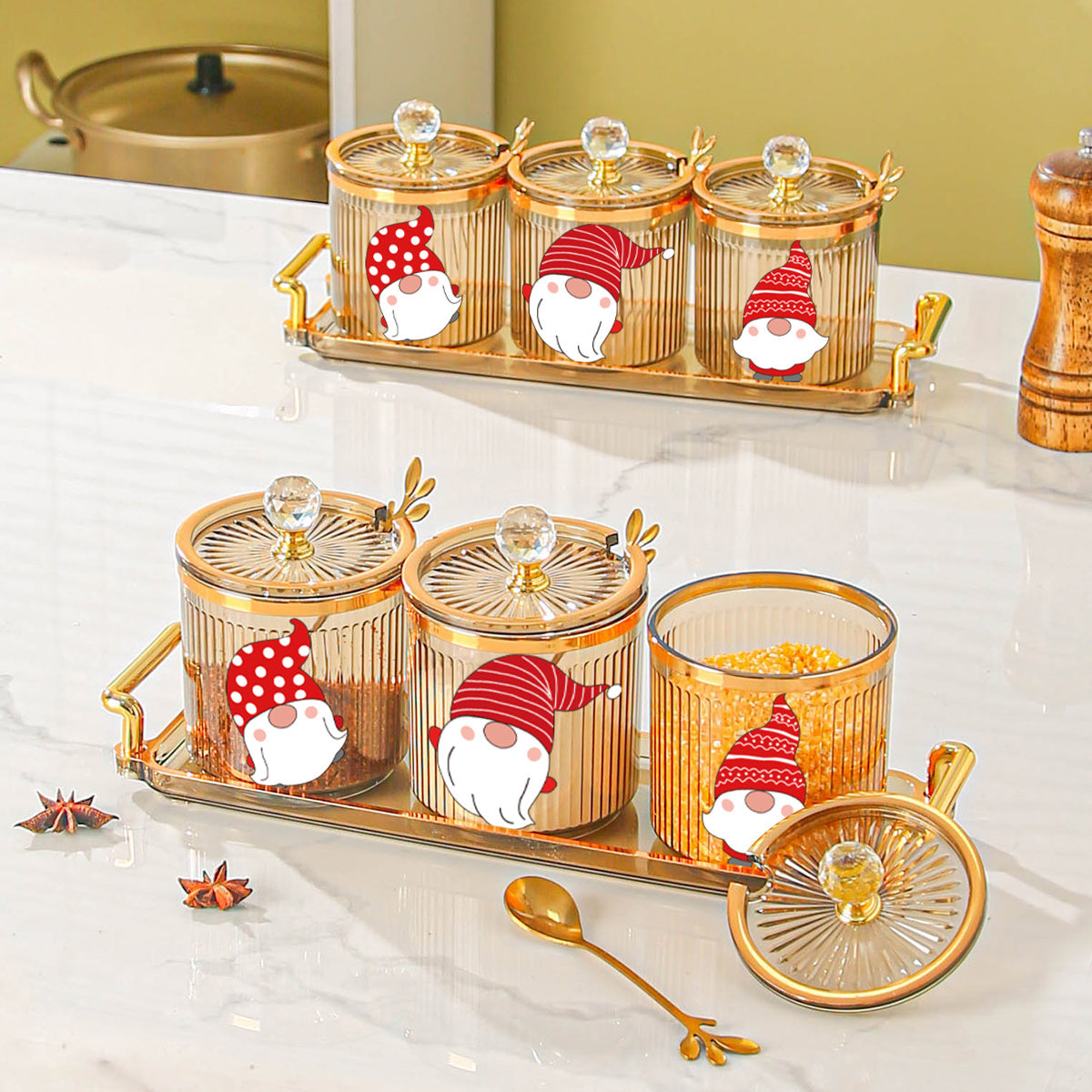 Súprava na cukor – Vianočná