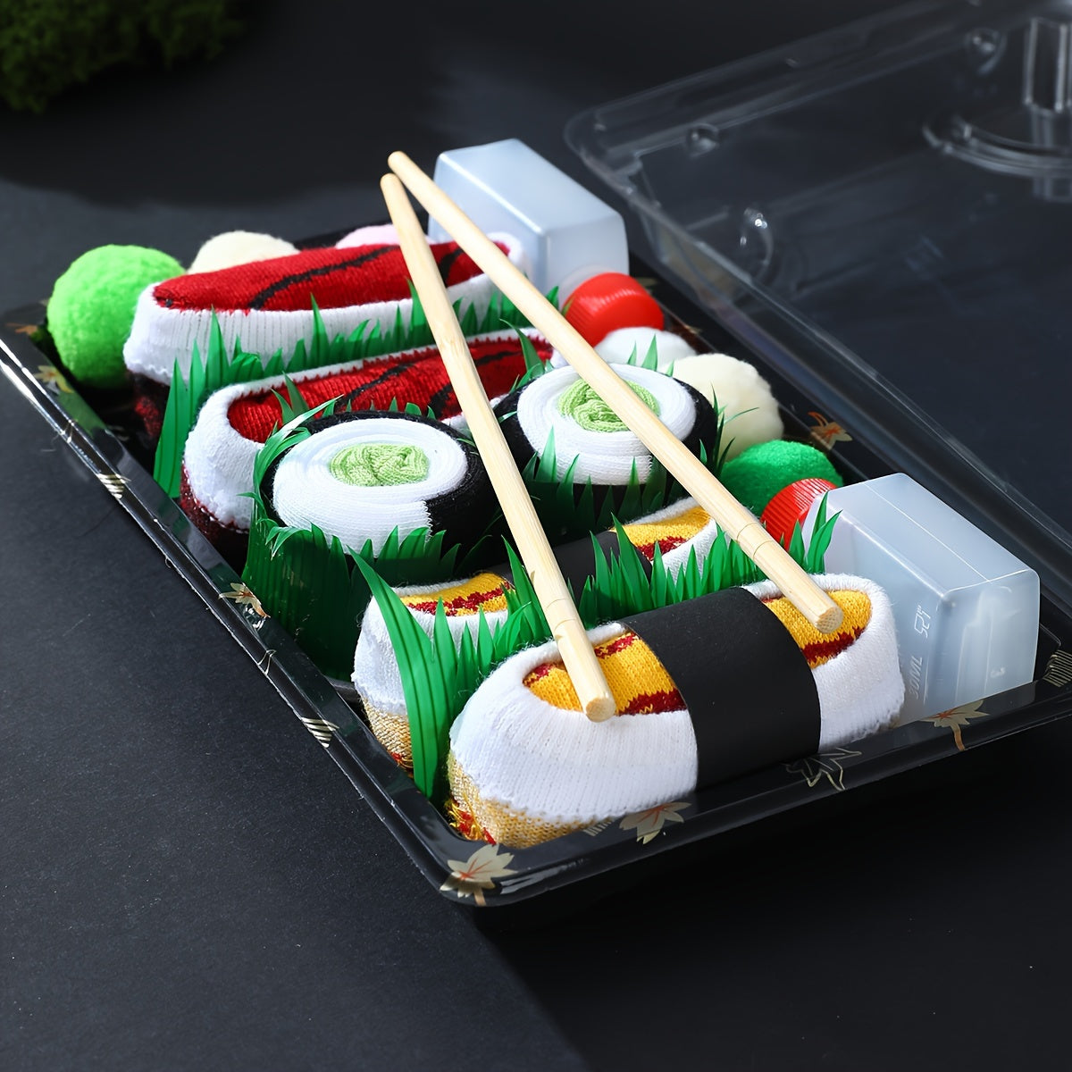 Ponožky – sushi vzor