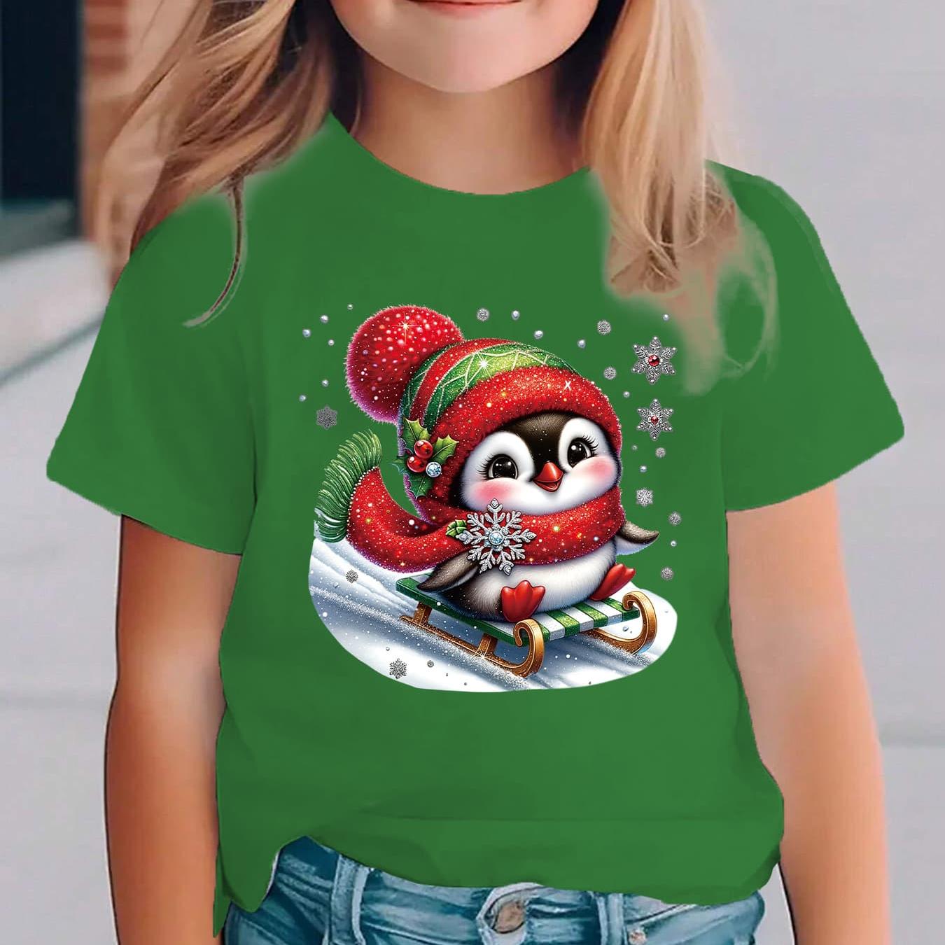 Tričko s potlačou tučniaka