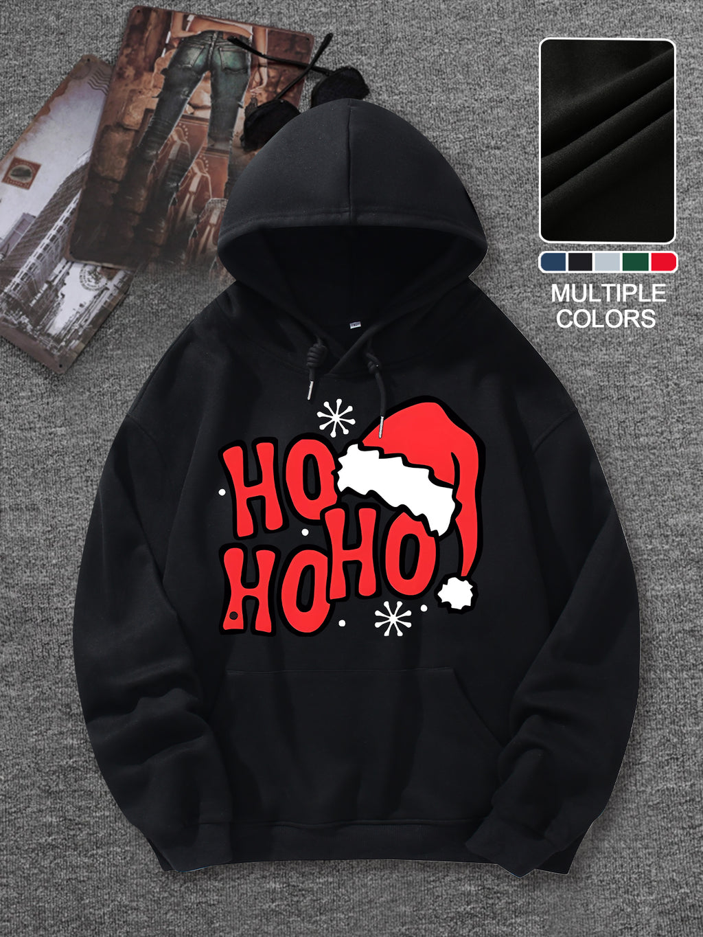 Mikina s kapucňou – Vianočné motívy