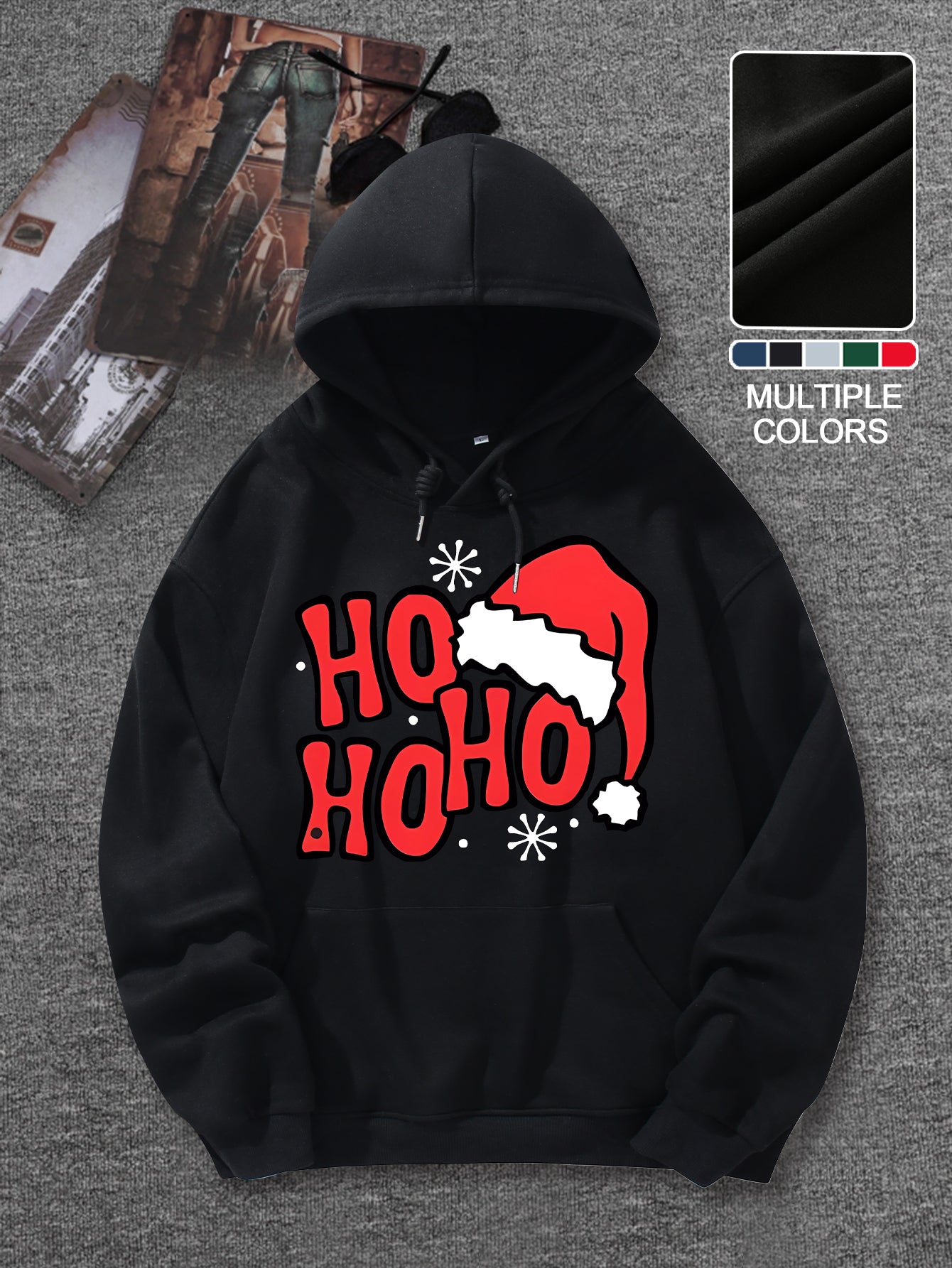 Mikina s kapucňou – Vianočné motívy