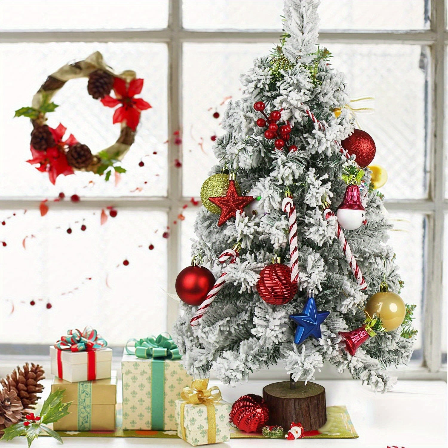 Vianočný stromček – snehom pokrytý