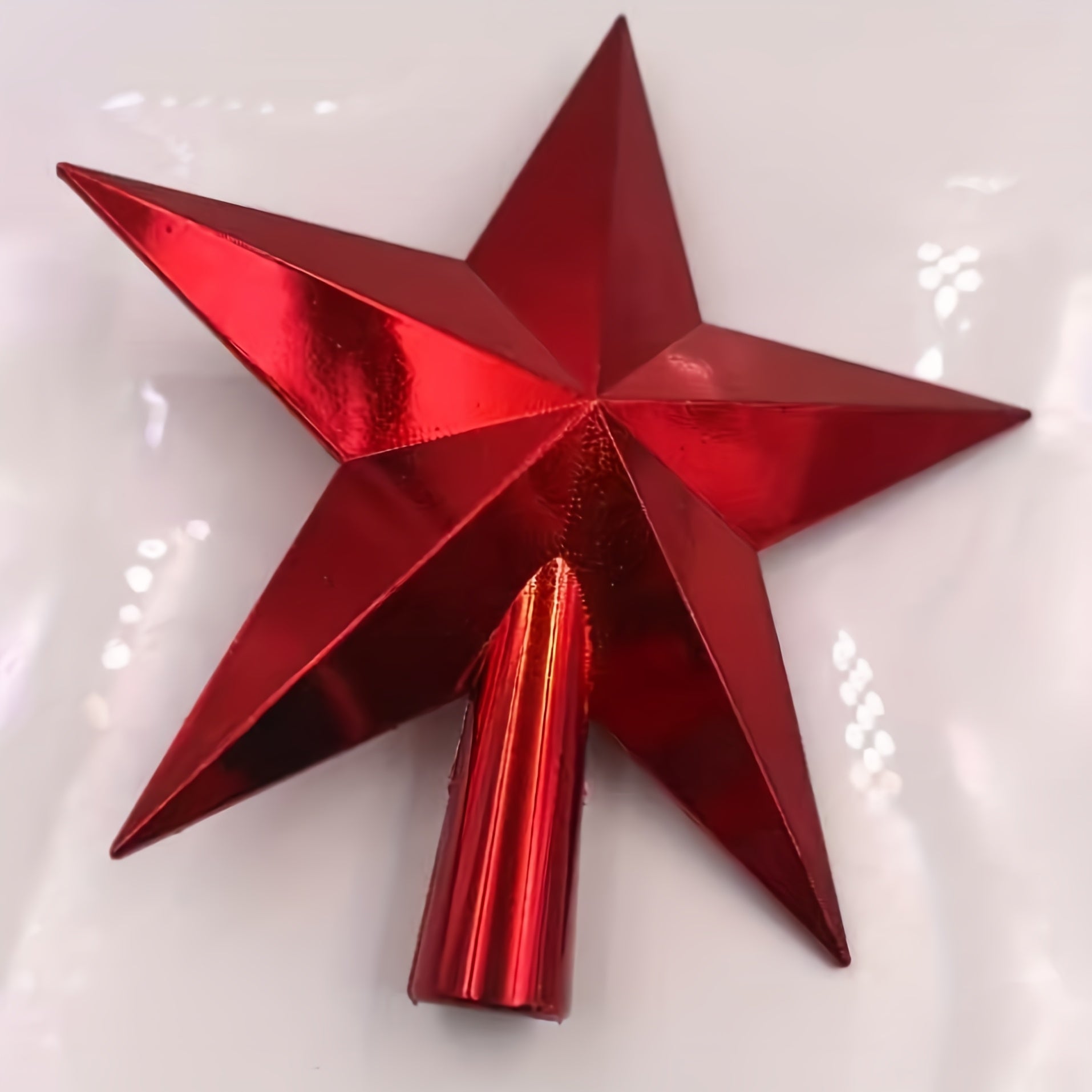 Vianočná hviezda na stromček – zlatá