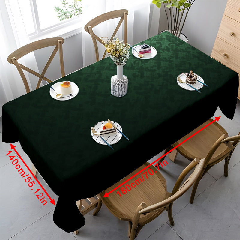 Obrus – tmavozelený