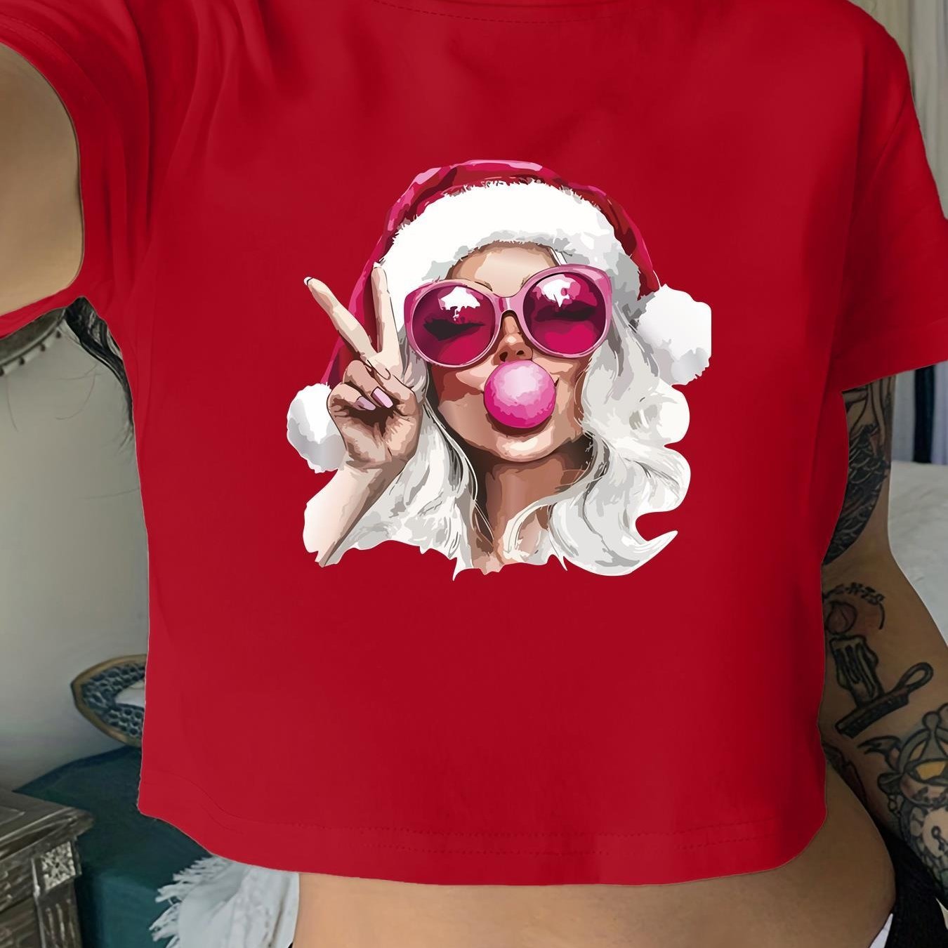 Dámske vianočné tričko