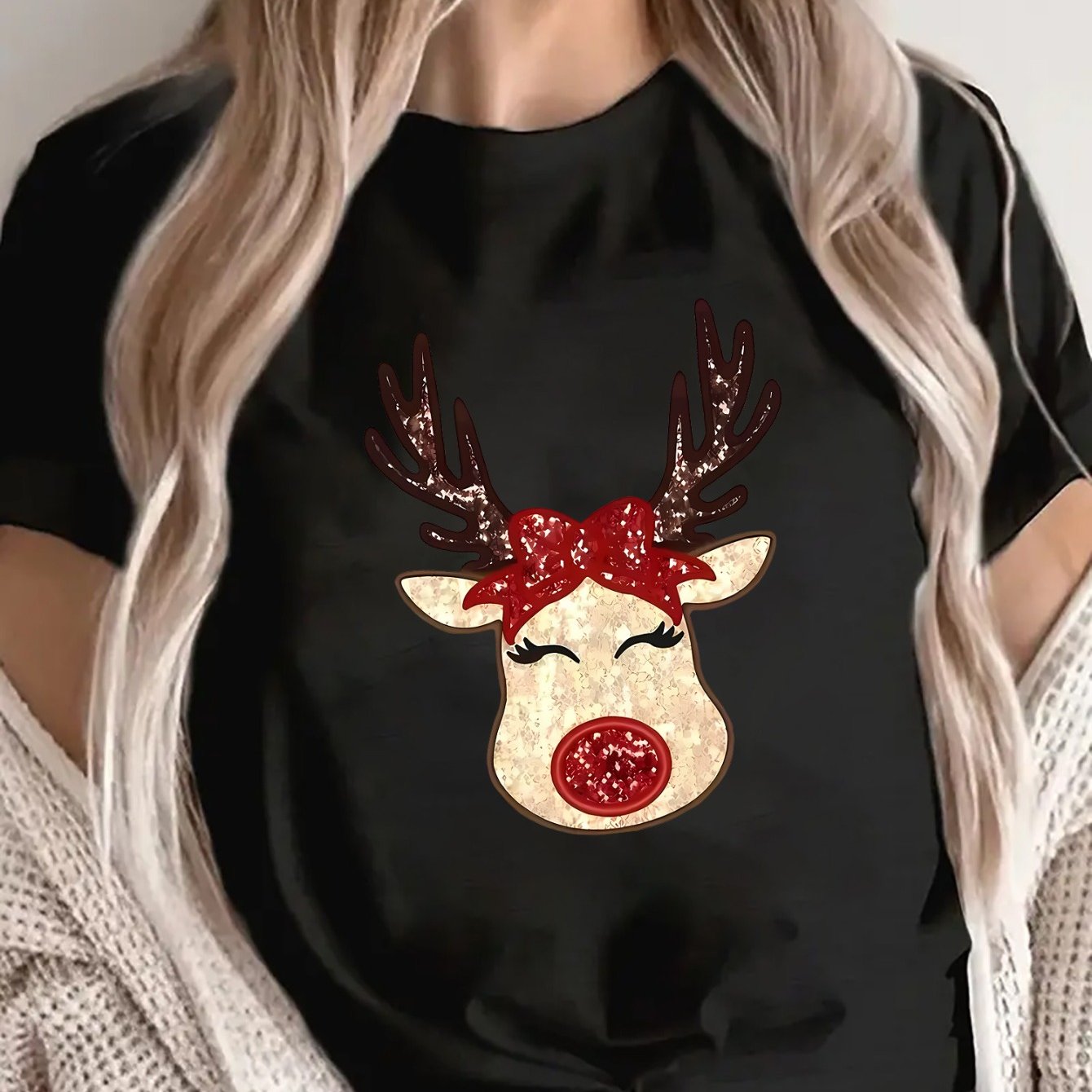 Vianočný tričko – biele