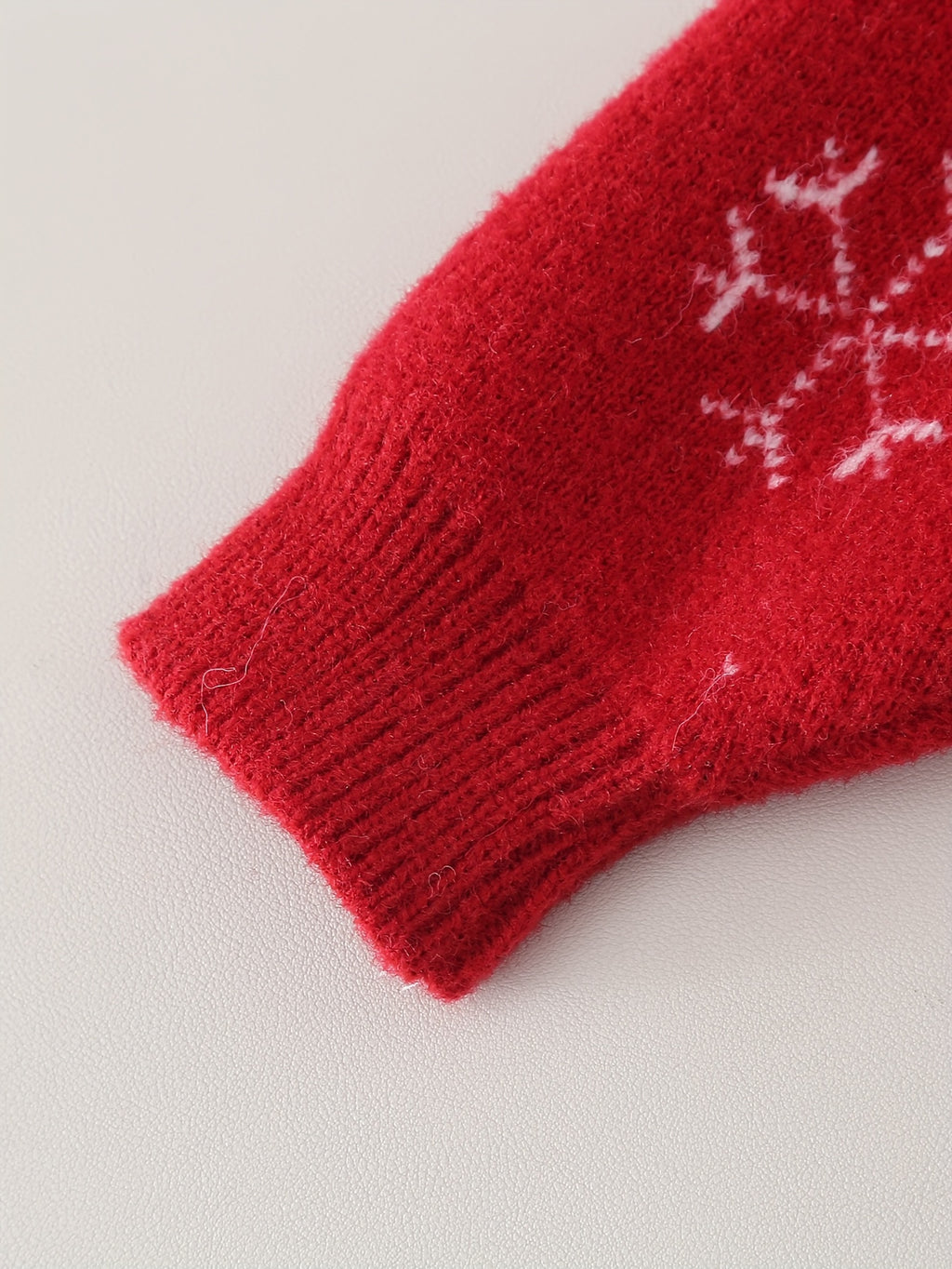 Detský sveter – červený