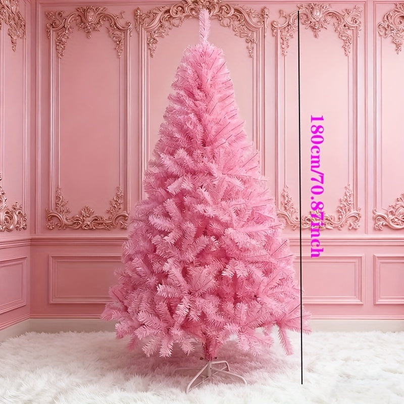 Umelý vianočný stromček – ružový
