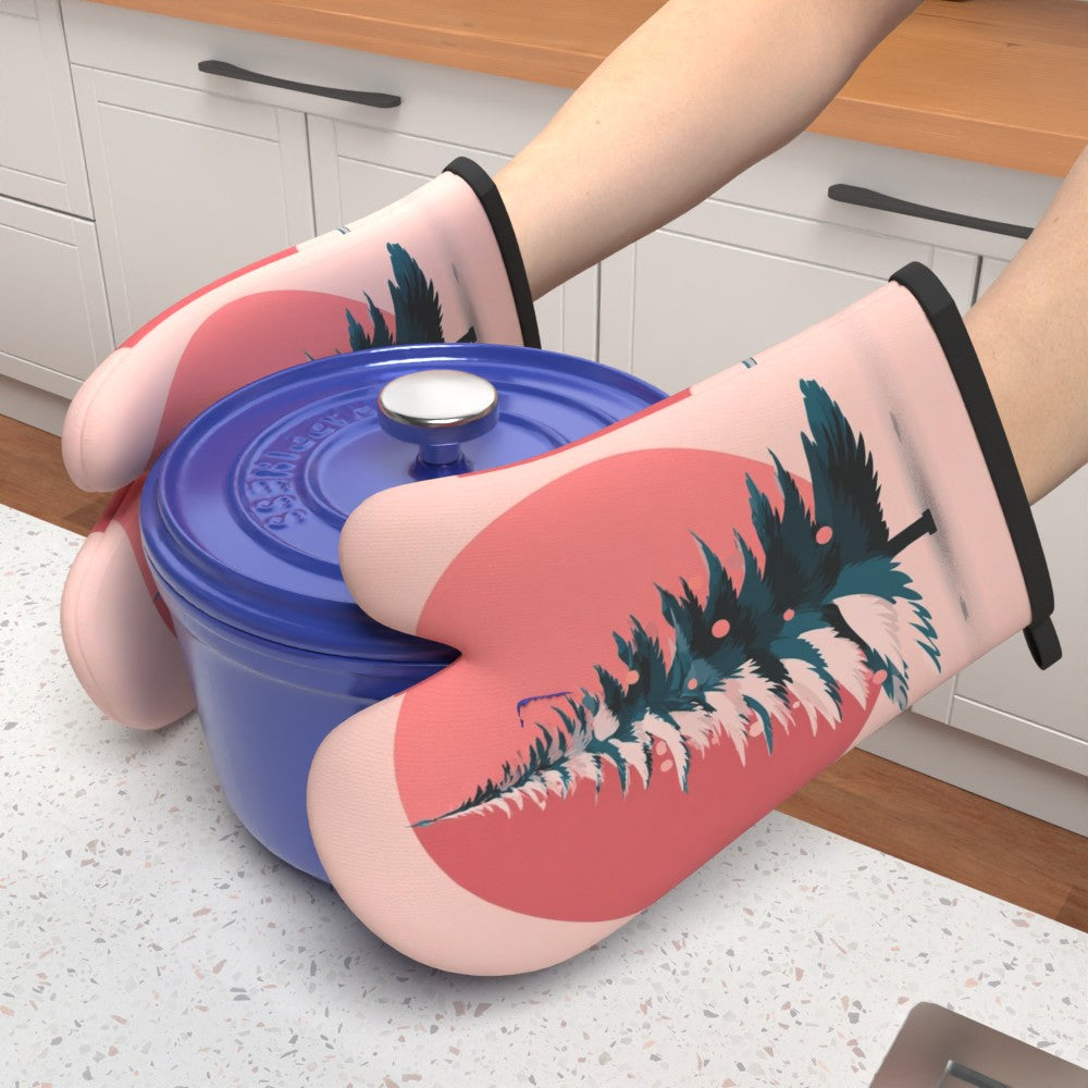 Rukavice do rúry – Vianočné