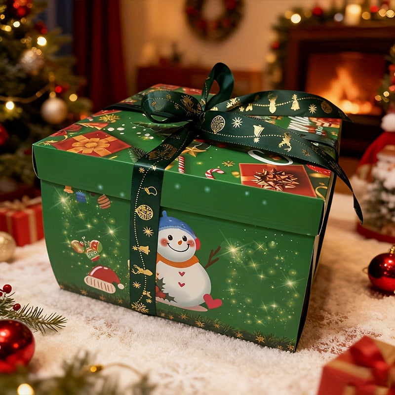 Darčeková krabica – červená a zelená