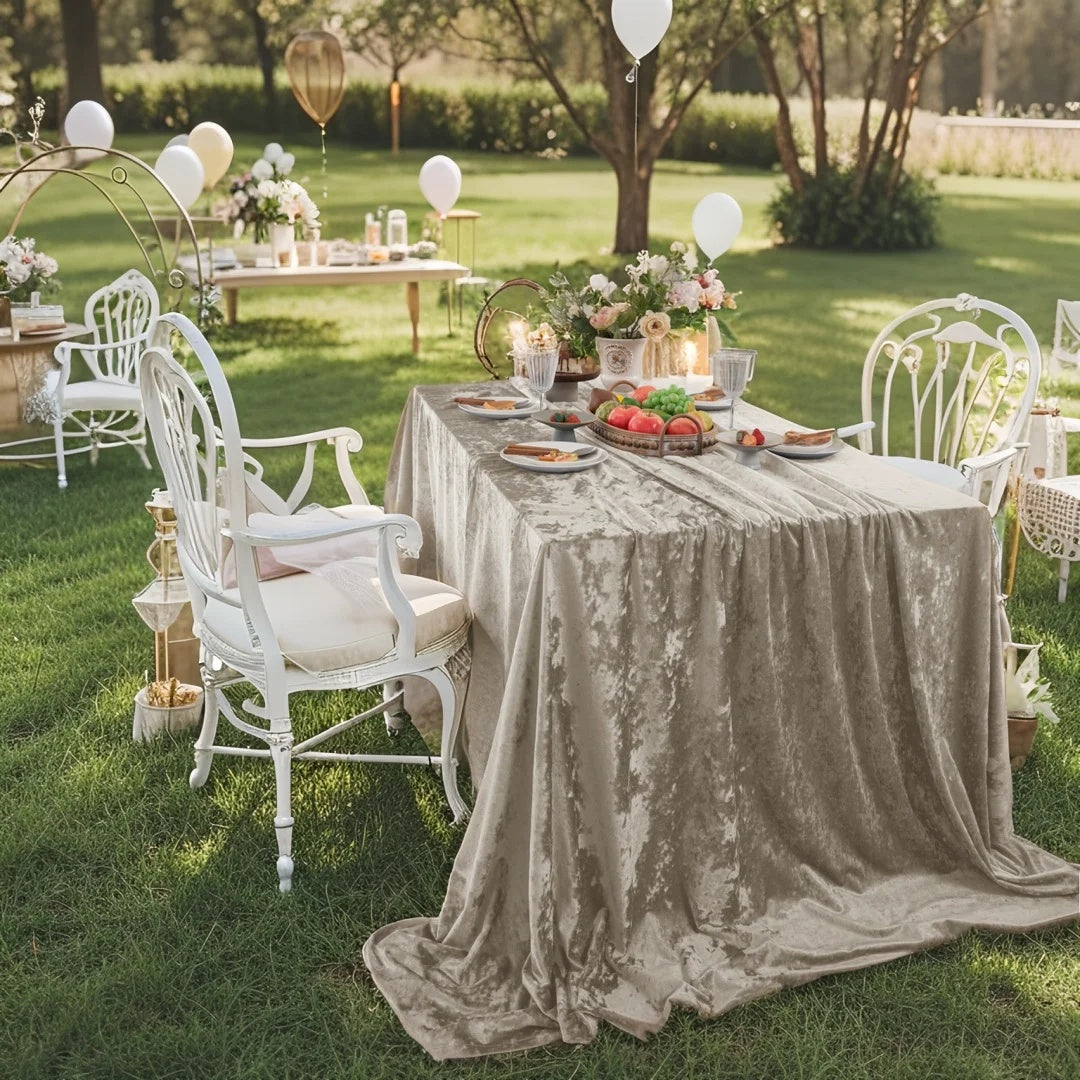 Obrus – jednofarebný