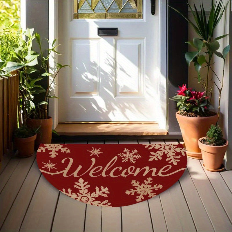 Vianočná rohožka – burgundská