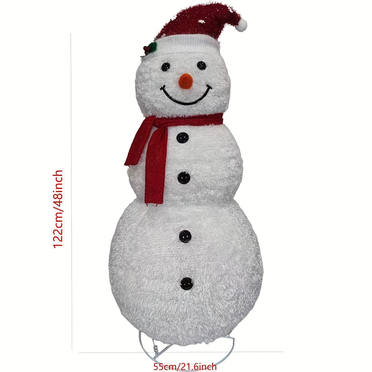 Figúrka snehuliaka – do záhradky