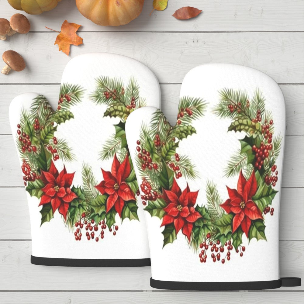 Rukavice do rúry – Vianočné