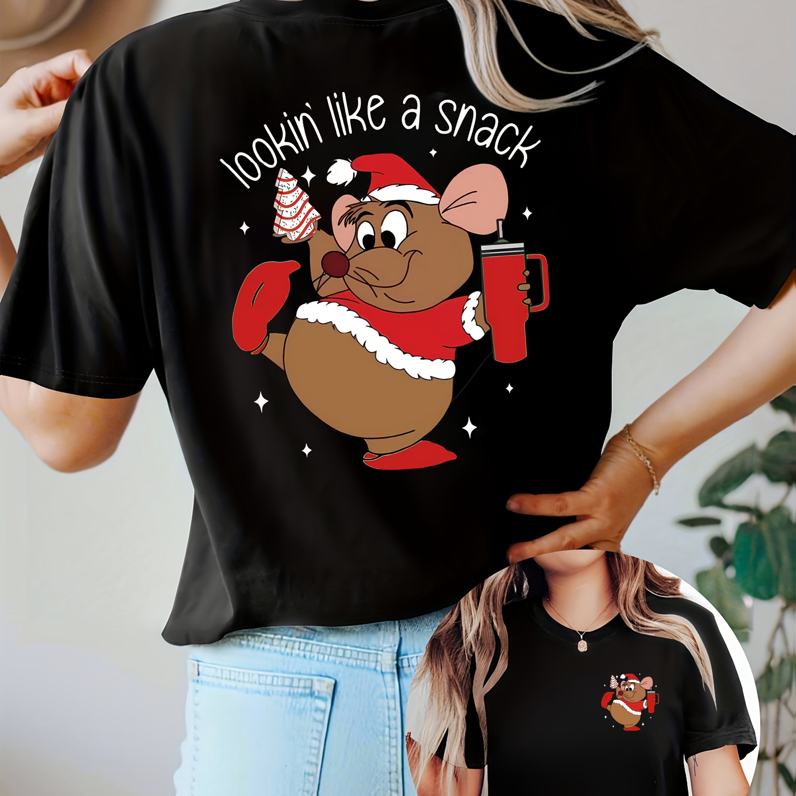 Tričko Popoluška – čierne