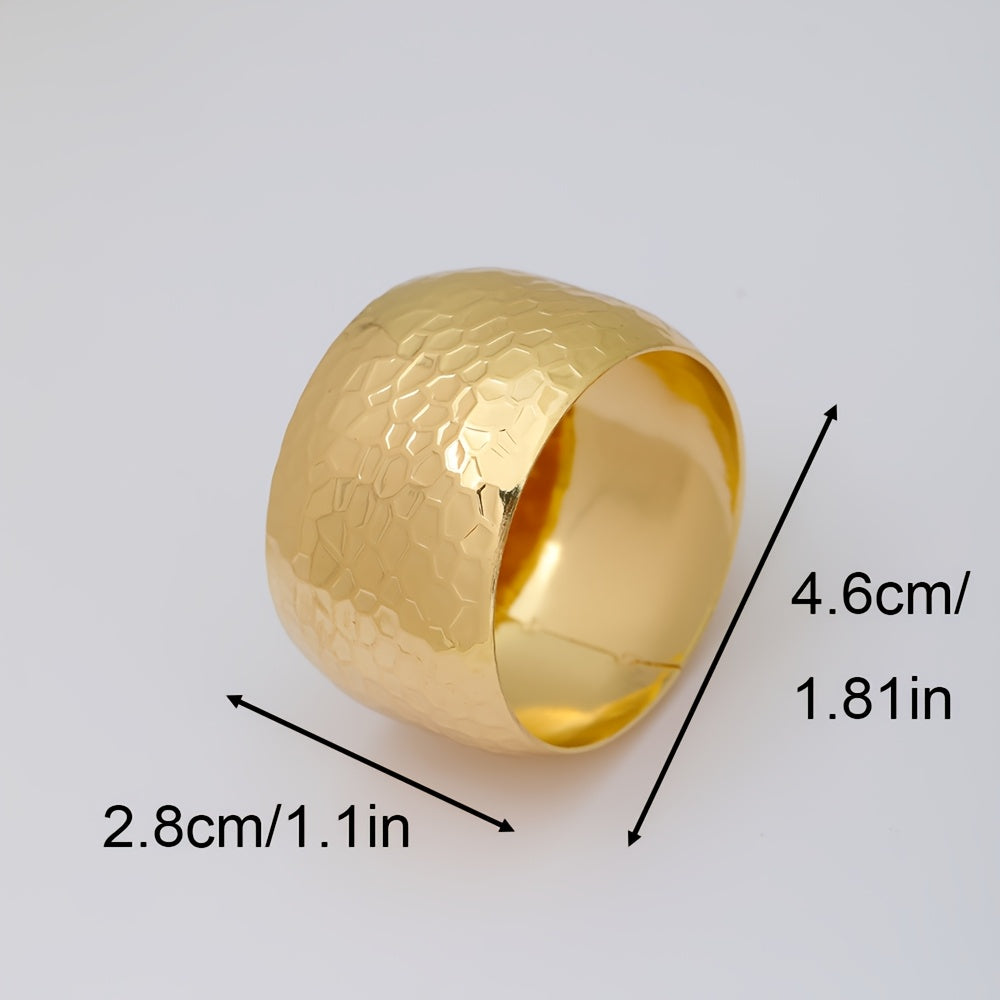 Kovové obrúčky na servítky – zlaté