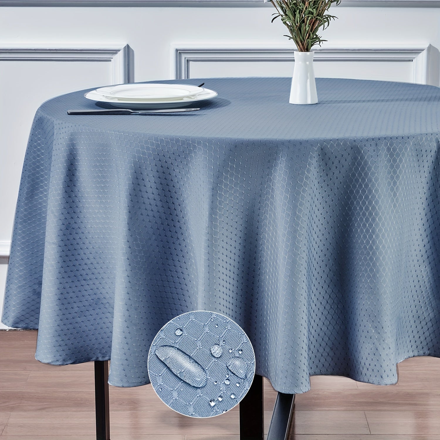 Obrus – kvetinový vzor kruhový