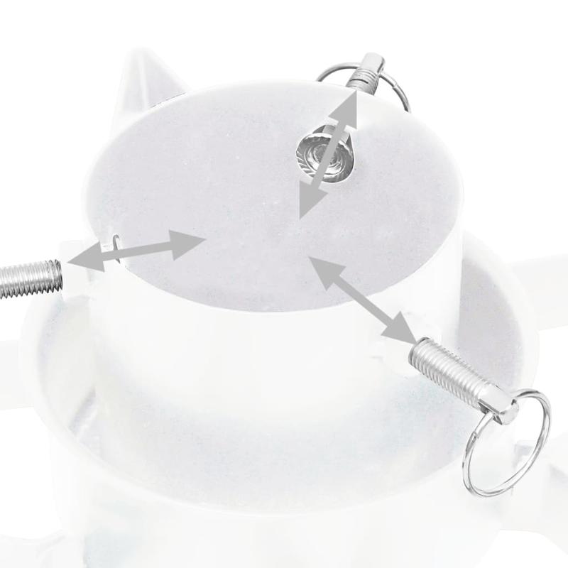 Stojan na vianočný stromček – biely