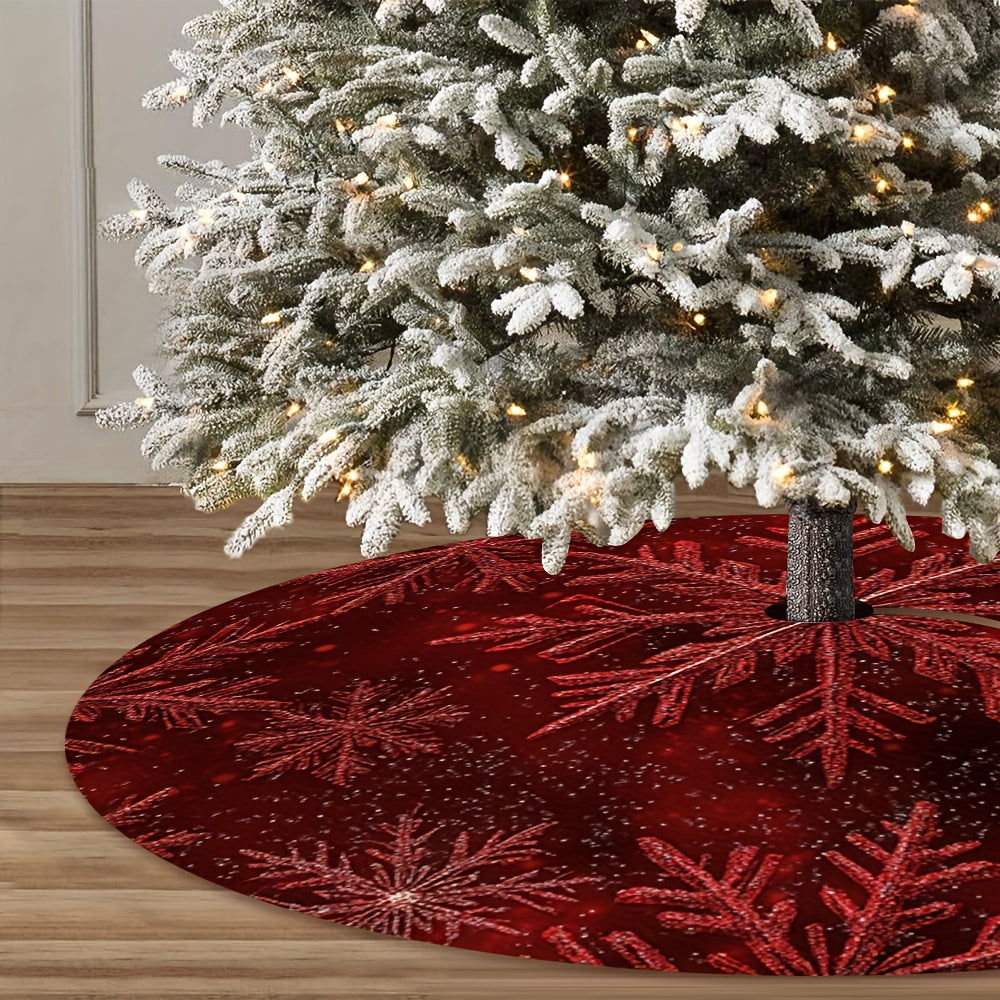 Vianočný stromček – červený a burgundský