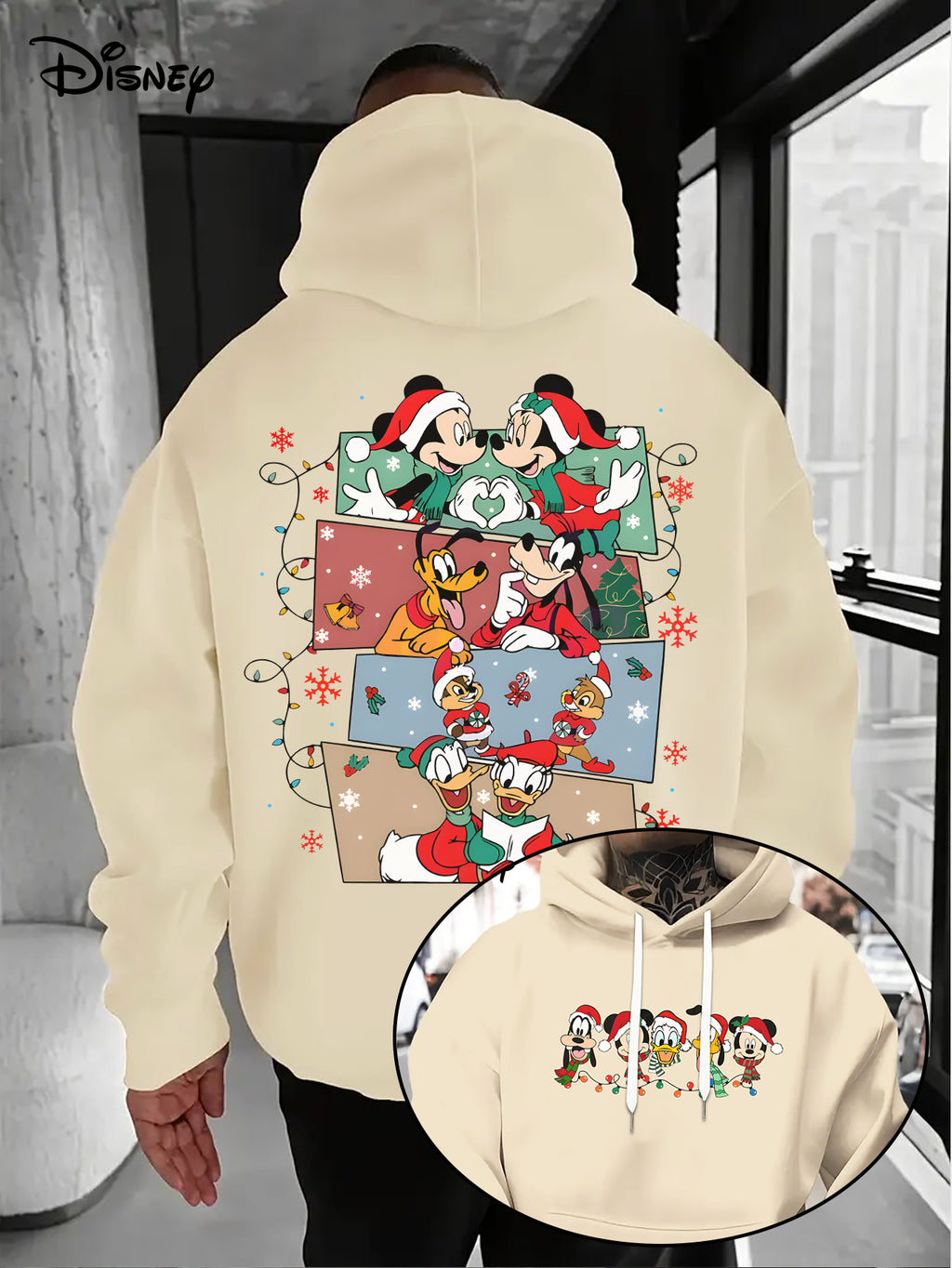 Mikina s kapucňou – Mickey a Minnie