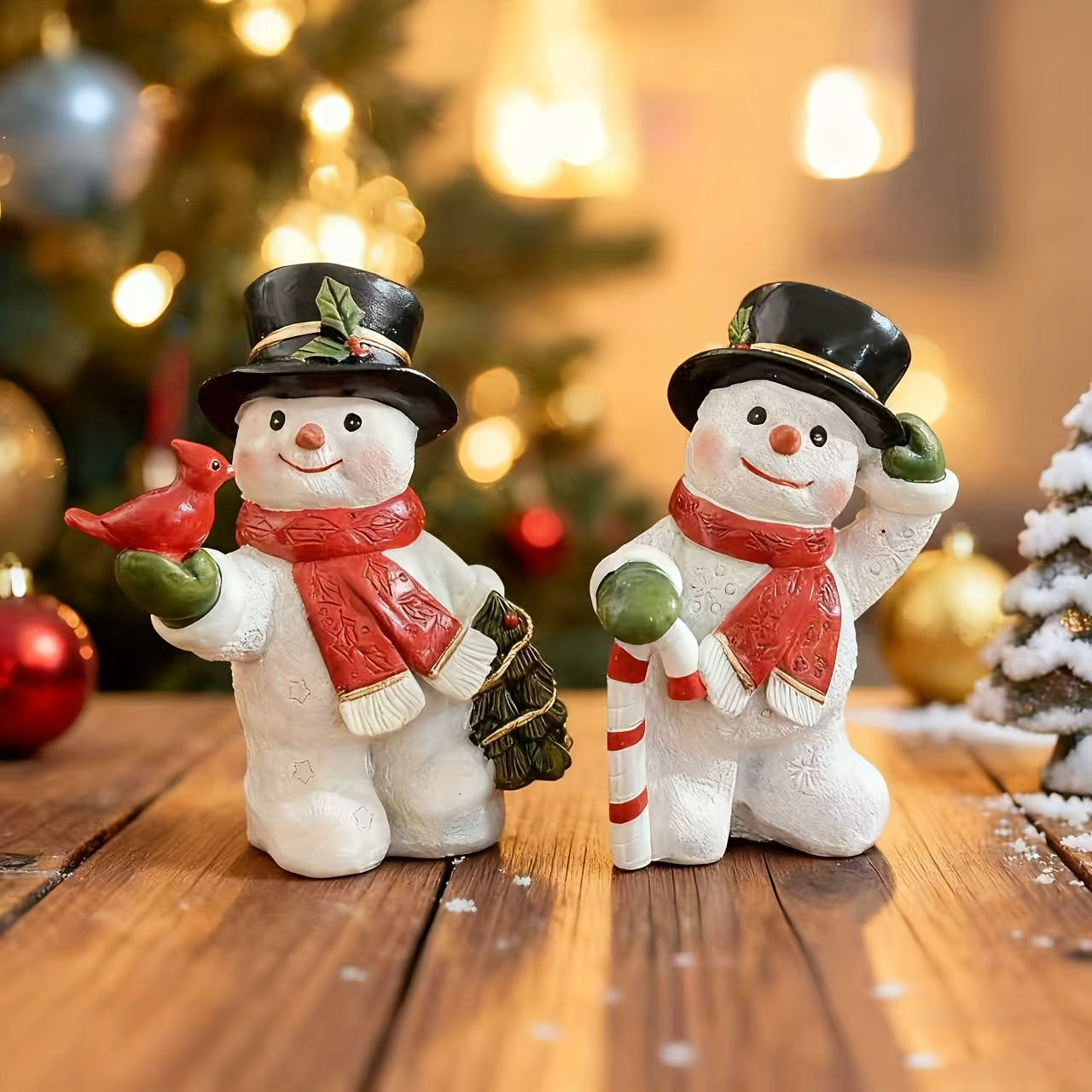 Súprava figúrok snehuliakov – 2ks
