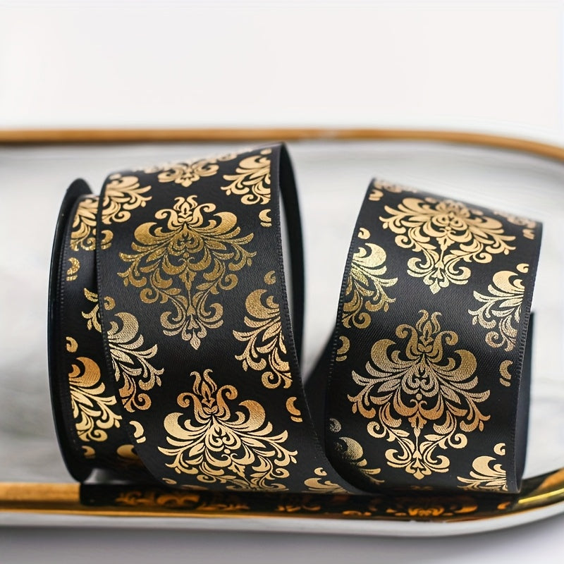 Saténová stuha – čierna