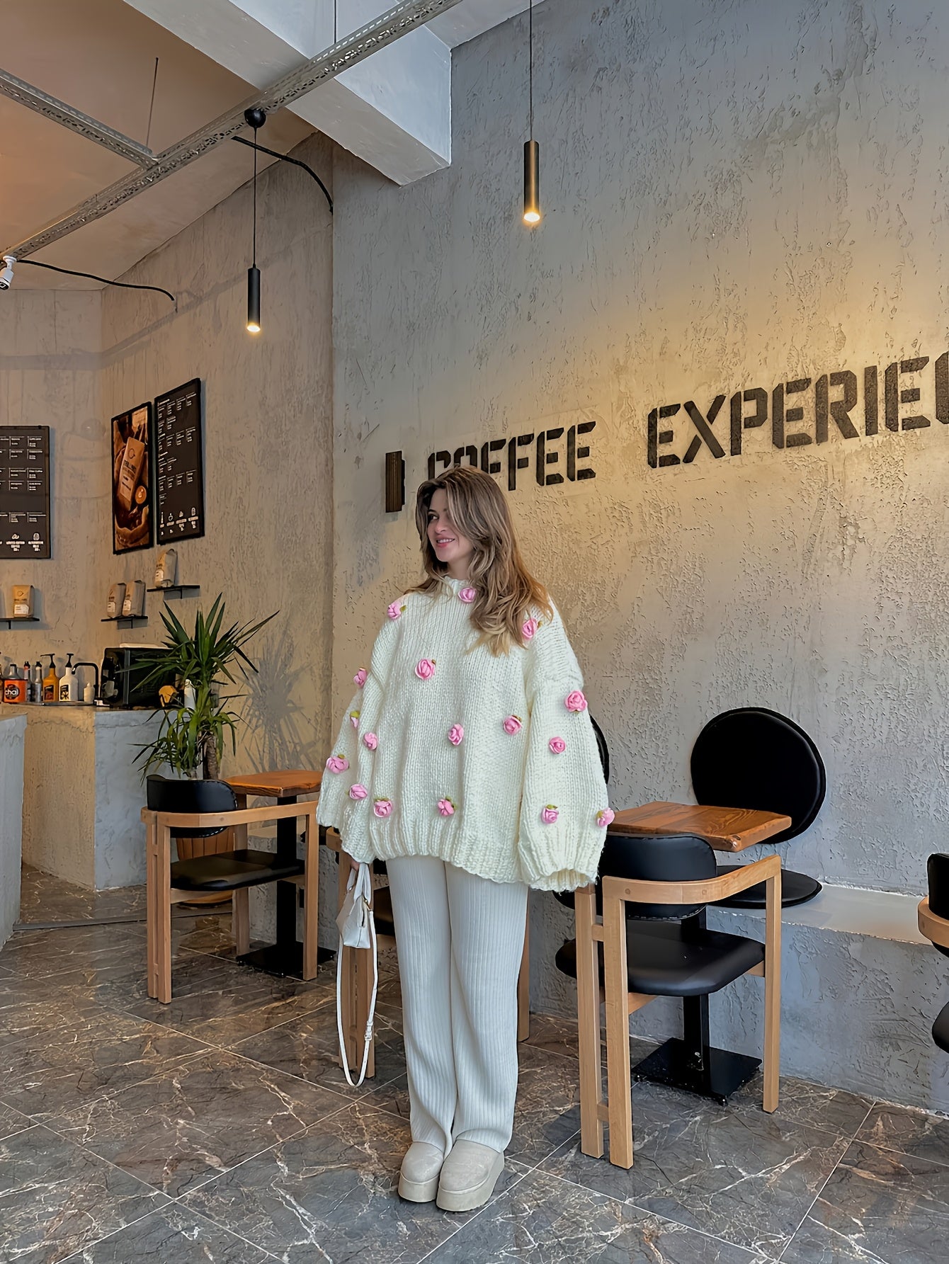 Sveter na jeseň – béžový