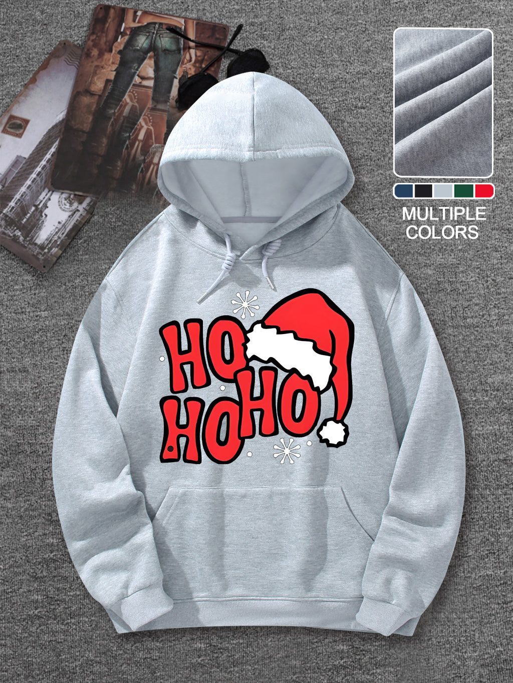 Mikina s kapucňou – Vianočné motívy