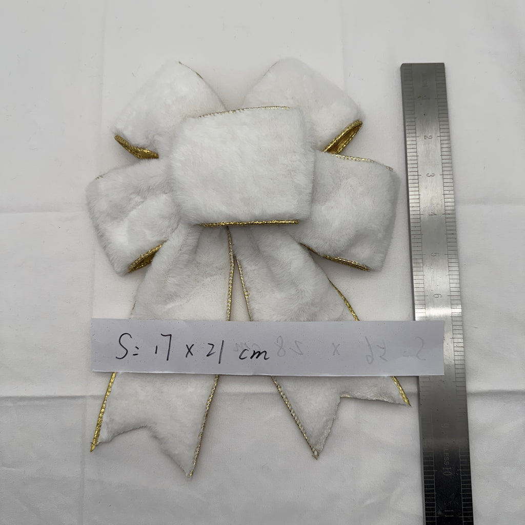 Dekoračná mašľa – biela