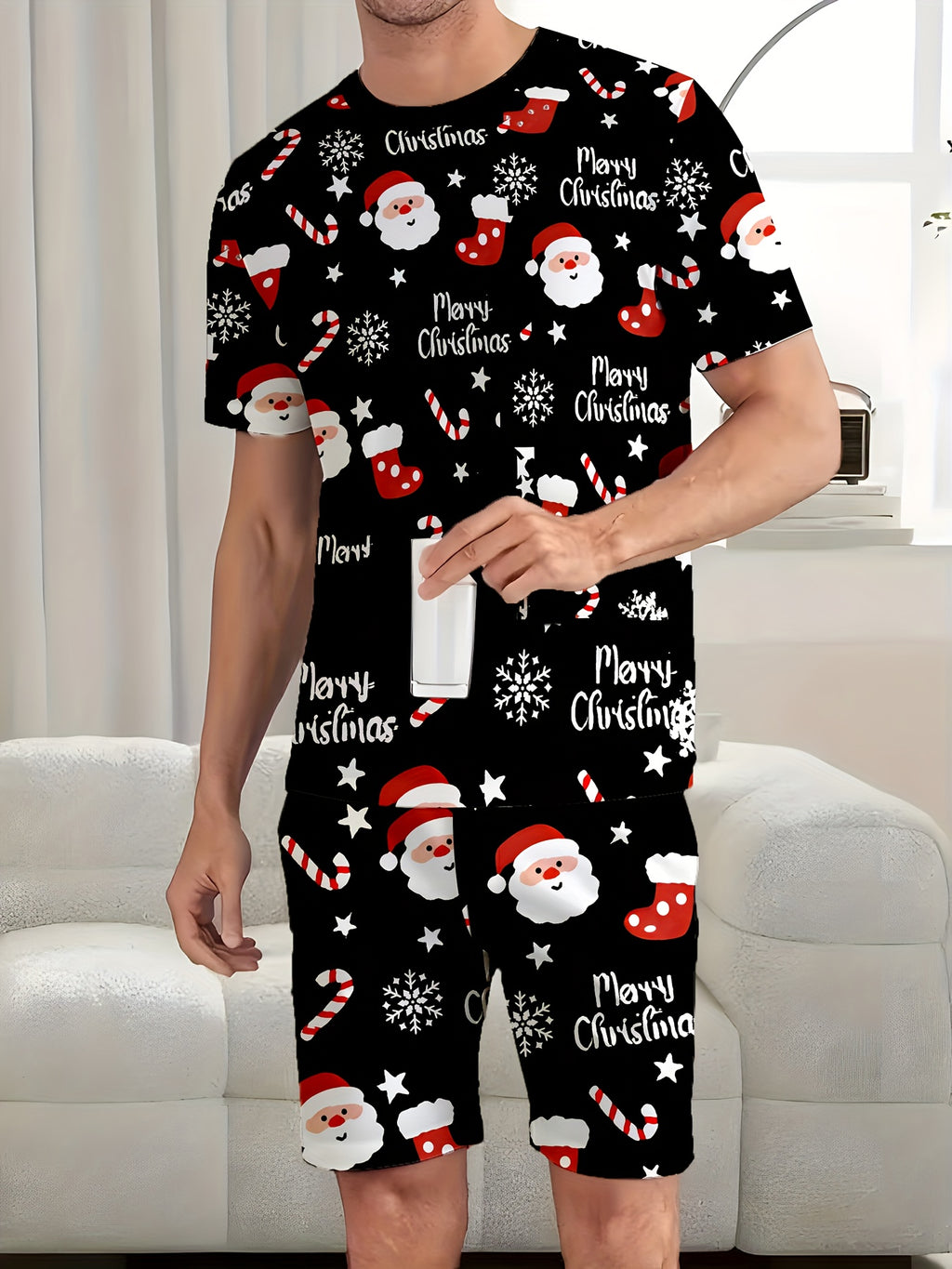 Pánsky vianočný set – Santa a cukrovinky